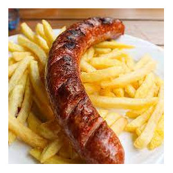 Saucisse grillée